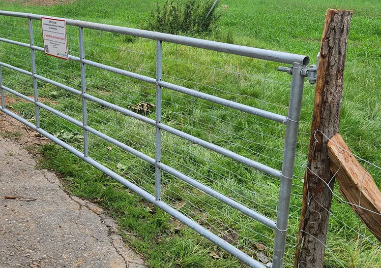 Rollengatter zum Schutz vor der Afrikanischen Schweinepest